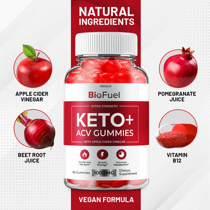 (3 Pack) Bio Fuel Keto ACV Gummies - Advanced Formula BioFuel Keto Plus ACV Gummies Apple Cider Vinegar Bio Fuel ACV, Weight Management Gummies Dietary Supplement Reviews Men Women (180 Gummies) IndeloBuy Supplements Australia
