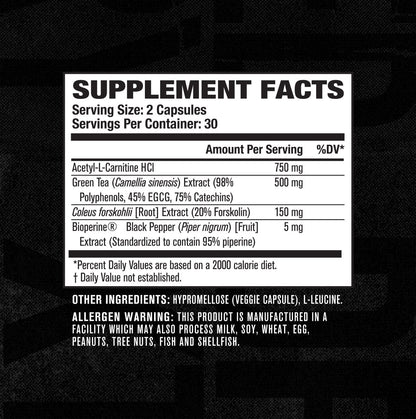 Lean-XT Caffeine Free Fat Burner - Non Stim Weight Loss Supplement, Appetite Suppressant Jacked FactoryBuy Supplements Australia