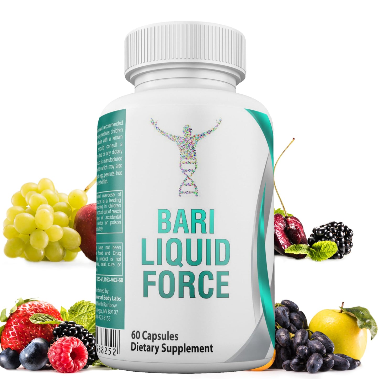 Gastric Bypass Vitamins with Iron Plus 42 Super Fruits & Vegetables for Post Bariatric Surgery Must Haves, Quick-Dissolve Gel Caps Universal Body LabsBuy Supplements Australia