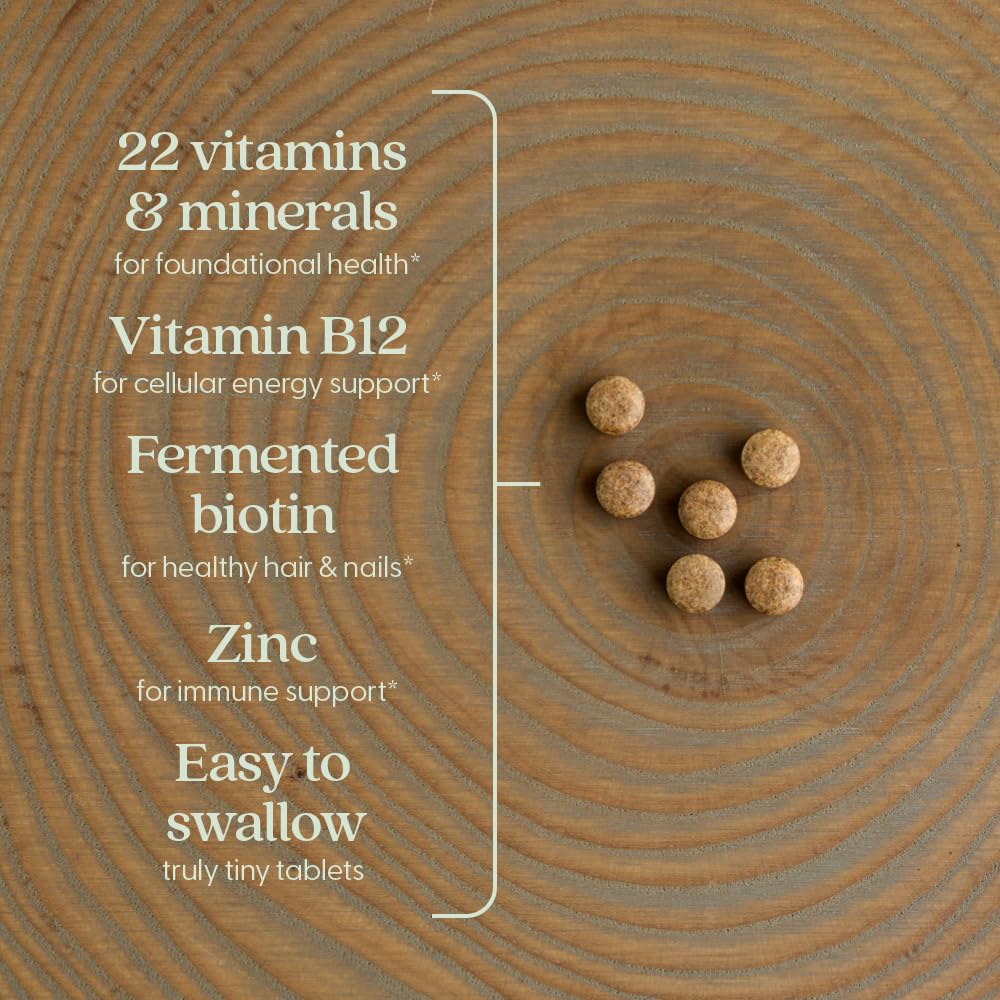 New Chapter Tiny Tabs Multivitamin with 20+ Nutrients for Immune, Cellular Energy & Stress Support, Including Vitamin D3 + B Vitamins, 192 Count New ChapterBuy Supplements Australia