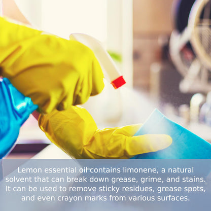 Lemon Essential Oil, 4 fl oz - 100% Pure & Undiluted Lemon Oil for Diffuser and DIY - Natural Deodorizer Pure Body NaturalsBuy Supplements Australia