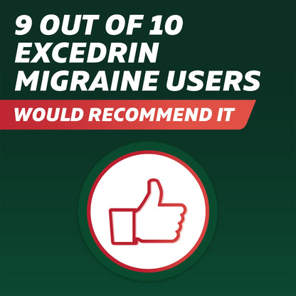 Excedrin Migraine Relief Caplets to Alleviate Migraine Symptoms - 200 Count ExcedrinBuy Supplements Australia