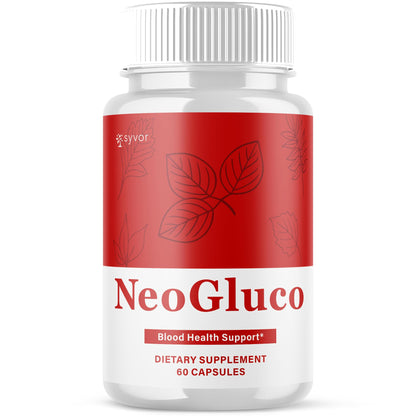 NeoGluco Capsules, Official NeoGluco Glycogen Support Pills with All Natural Ingredients, Advanced Formula Health Supplement with Maximum Strength Premium Vitamins for Women & Men (60 Capsules) SyvorBuy Supplements Australia
