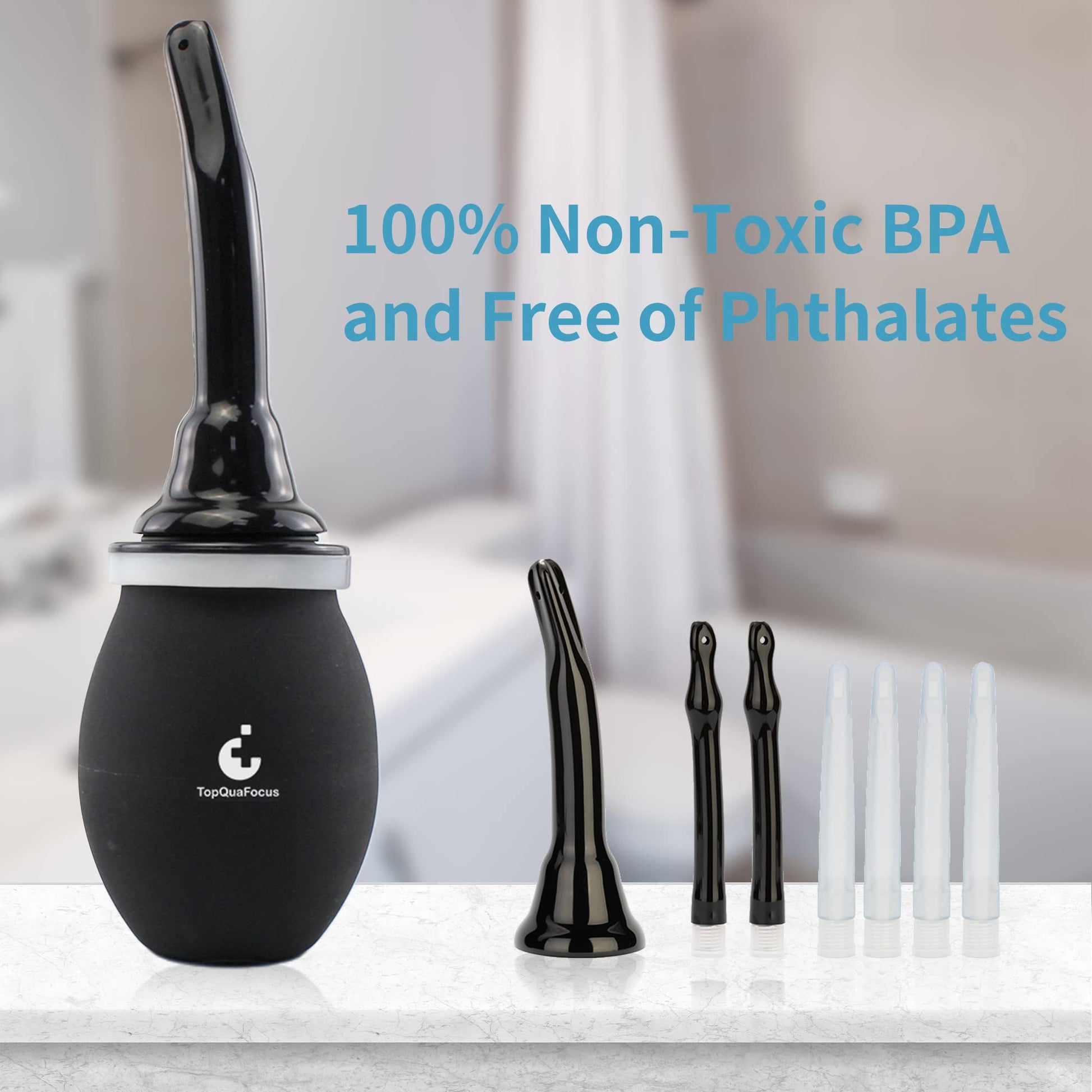 TopQuaFocus 14.5OZ Large Enema Bulb Kit Douche Bulb for Men Women Colon Cleaning Feminine TopQuaFocusBuy Supplements Australia