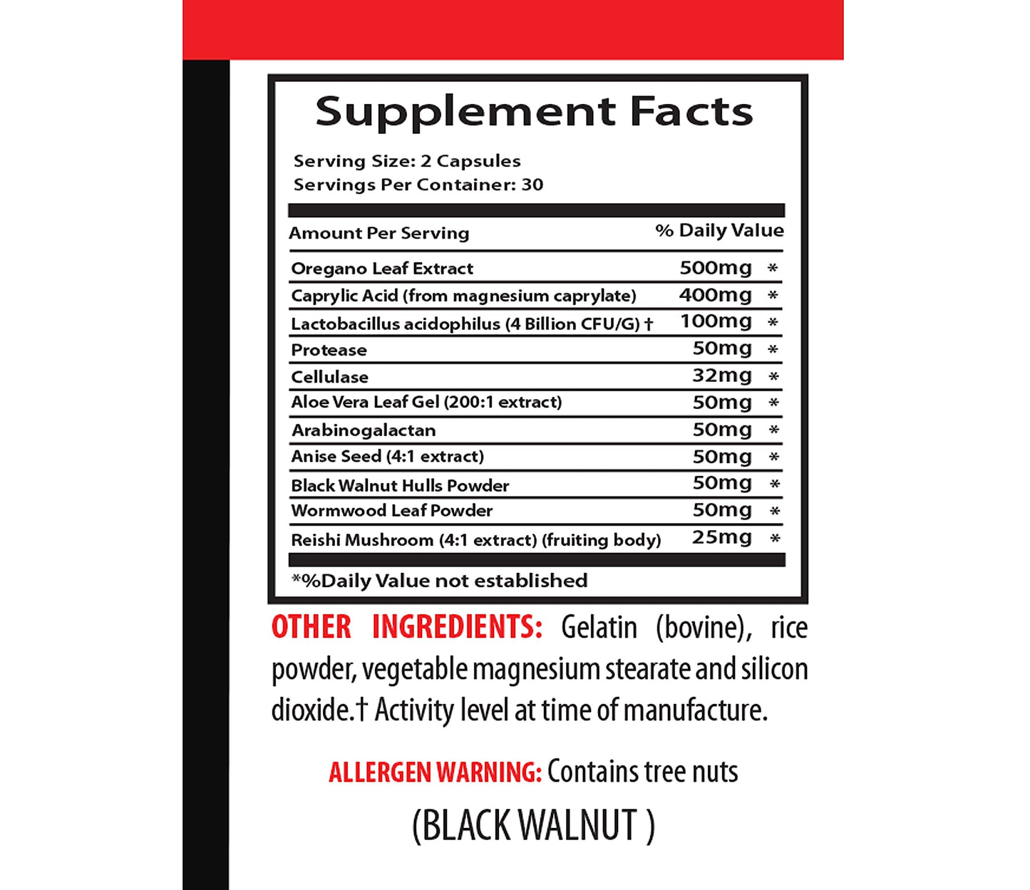 Natural detoxification Supplement - Candida Away Extra Strength Formula - Candida Support - Digestive AID VIP VITAMINSBuy Supplements Australia
