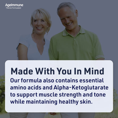 SOD Antioxidants Complex Healthy Aging Supplement - 400mg of Superoxide Dismutase - Alpha Lipoic Acid - L-Arginine -Lysine - AKG - Vitamin A - Vitamin E for Immune Support-60 Capsules AgeImmuneBuy Supplements Australia
