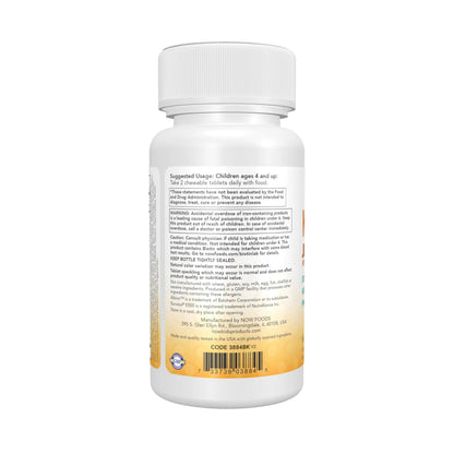 Now Kids Supplements, Kid Vits Multivitamin, Juicy Orange, 60 Chewable Tablets NOW Foods