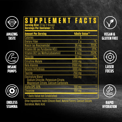 HydraPump | #1 New Stim Free Pre Workout Powder w/ Nitric Oxide Booster, Electrolytes EPN SupplementsBuy Supplements Australia