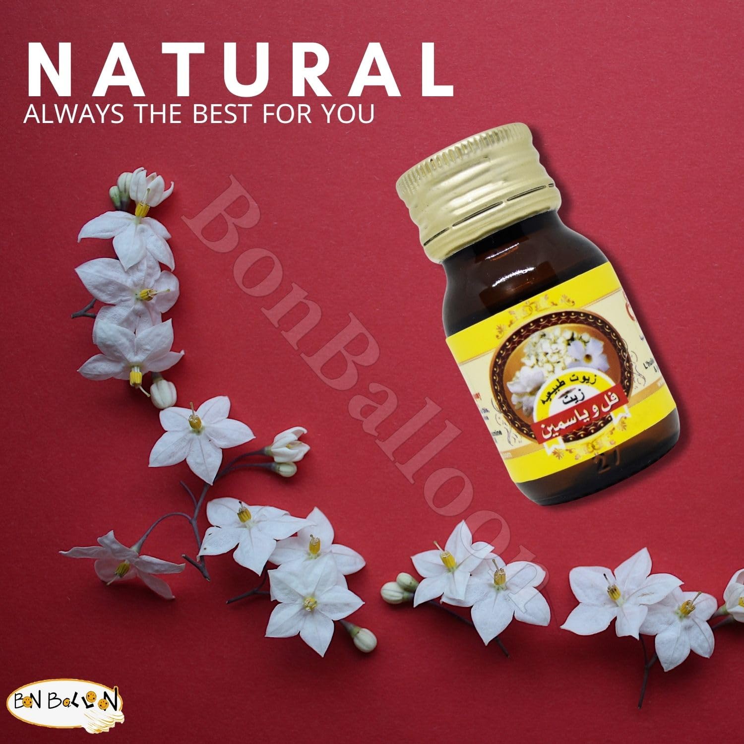 1 Pack Pure & Natural Jasmine Oil Cold Pressed El Captain Elcaptain Natural Concentrated Crude bonballoonBuy Supplements Australia