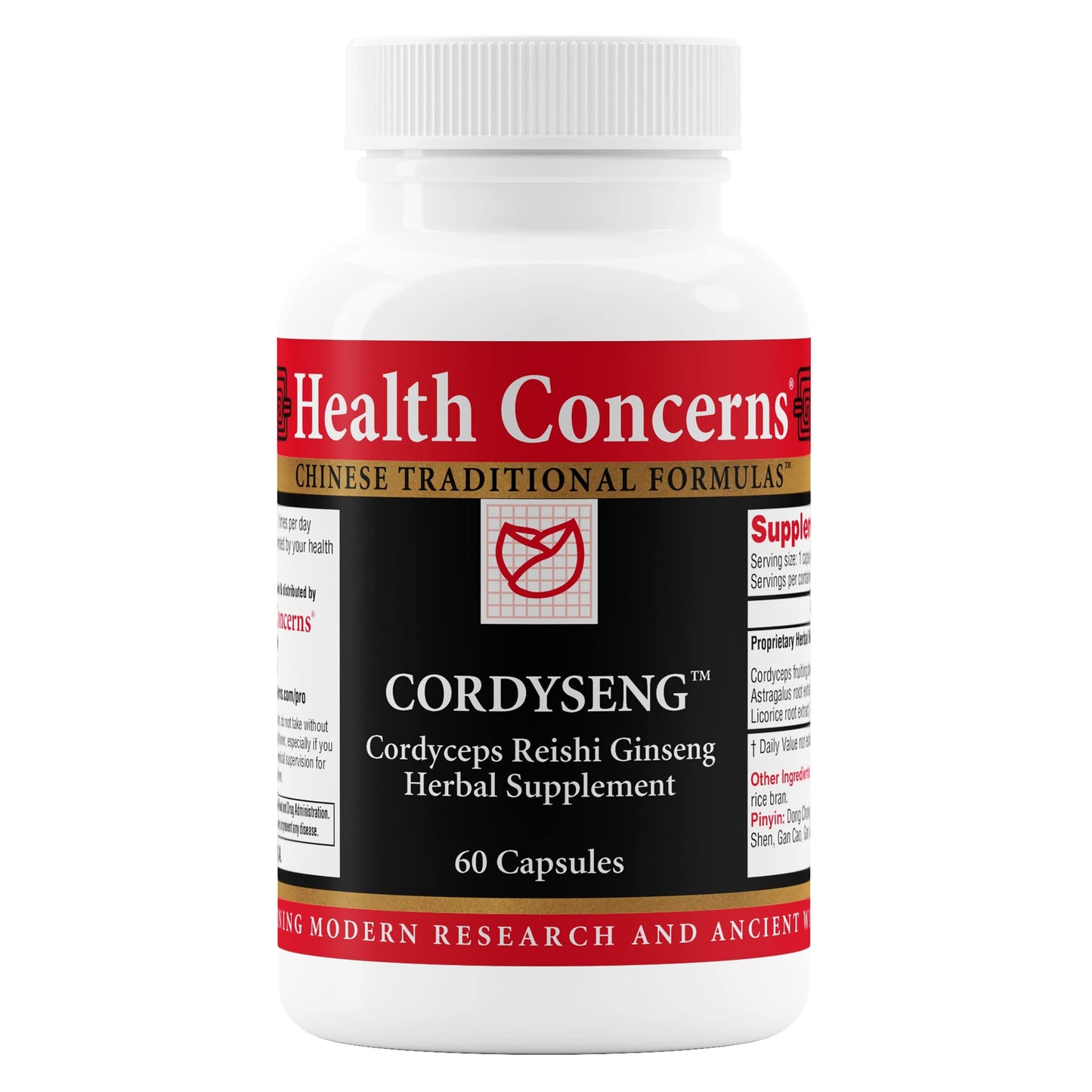 Health Concerns CordySeng – Immune System Support Supplement – Cordyceps Reishi Ginseng Astragalus Adaptogen Blend – Traditional Chinese Medicine – Respiratory & Energy Support – 60 Capsules Health ConcernsBuy Supplements Australia