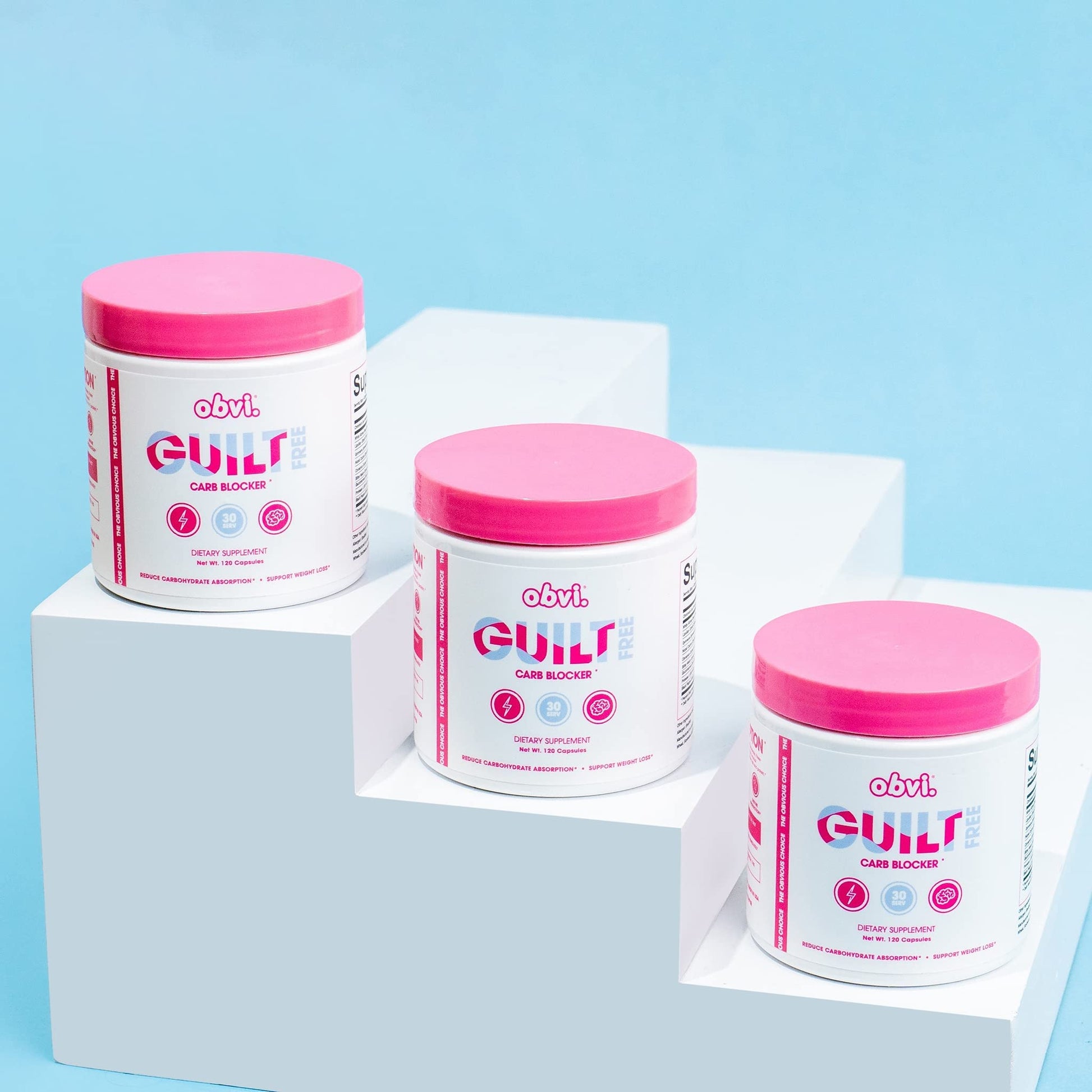 Obvi Guilt Free Carb Blocker, Block Carb Absorption, Support Weight Loss, Healthier Nails ObviBuy Supplements Australia