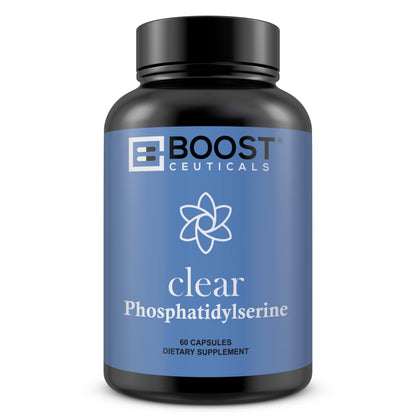 BoostCeuticals Phosphatidylserine 100mg with Ginkgo DMAE Gotu Kola - Memory, Stress & Cortisol Support, Cognitive Focus, Sleep Health, Brain Function Supplement, 90 Capsules BoostCeuticalsBuy Supplements Australia