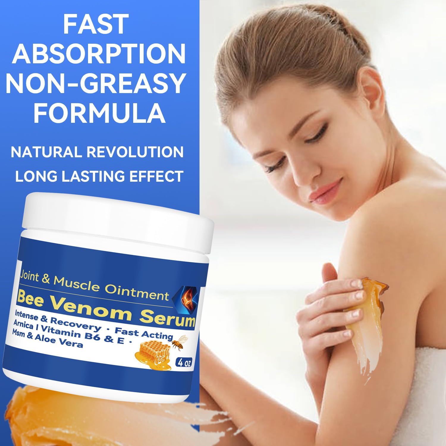 Cedonivor Bee Venom Joint and Bone Cream, Bee Venom Joint Relief Cream Joint Care for Knee, Neck, Back, Hands, Feet Moisturizer CedonivorBuy Supplements Australia