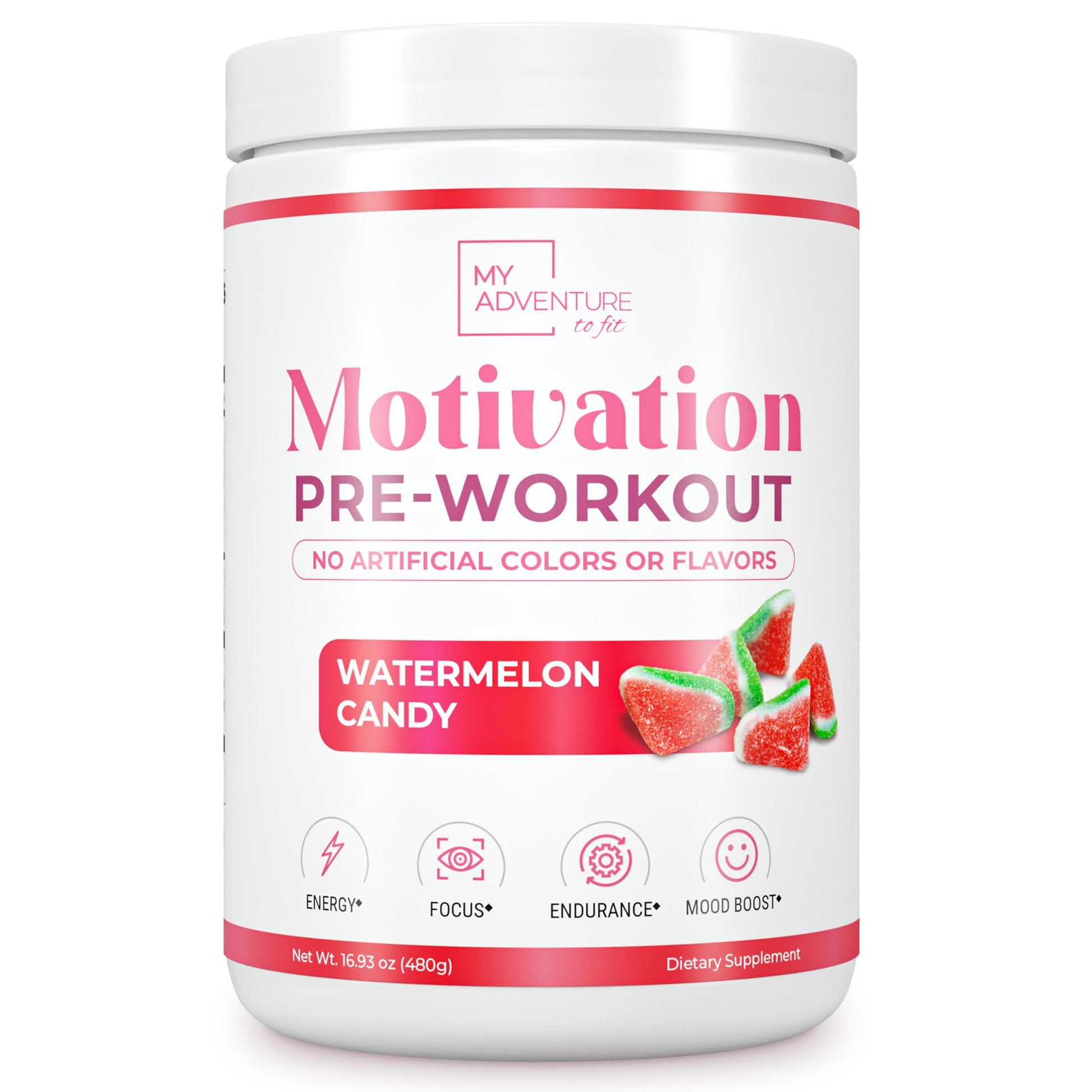 Pre Workout Powder for Men - Gluten Free Preworkout with Creatine for Muscle Endurance