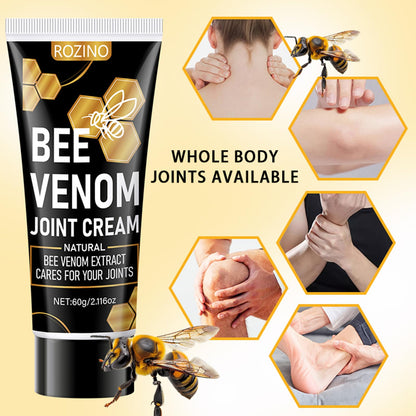 Bee Venom Joint Cream for Knees & Joints - Lightweight Moisturizing Cream for Dry Skin, Fast Absorbing & Non-Greasy Formula - Supports Comfortable Movement (2.116OZ) GenericBuy Supplements Australia