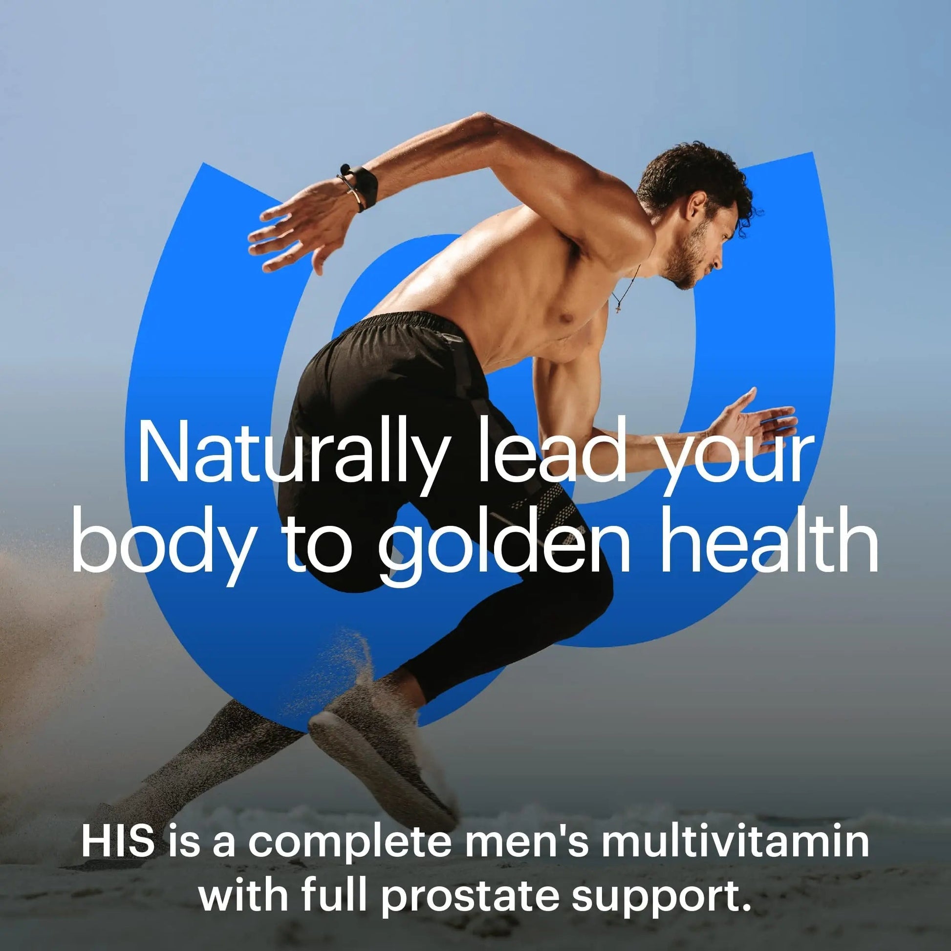 Wellthy His Daily Natural Multivitamin for Men, Premium Prostate Support Supplement, Support Hair Growth (30 Day) WellthyBuy Supplements Australia