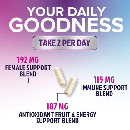 Multivitamin for Women - with Vitamins A, C, D, E, B6, B12, Zinc, Calcium & Magnesium, Womens Daily Multi Vitamin Multimineral Supplement Nature's NutritionBuy Supplements Australia