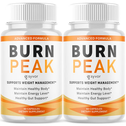 (2 Pack) Burn Peak Capsules, Official Burnpeak Pink Salt Pills with All Natural Ingredients, Advanced BurnPeak Health Supplement with Premium Vitamins for Active Lifestyle Support (120 Capsules) SyvorBuy Supplements Australia