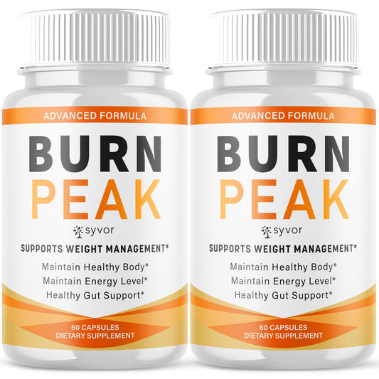 (2 Pack) Burn Peak Capsules, Official Burnpeak Pink Salt Pills with All Natural Ingredients, Advanced BurnPeak Health Supplement with Premium Vitamins for Active Lifestyle Support (120 Capsules) SyvorBuy Supplements Australia