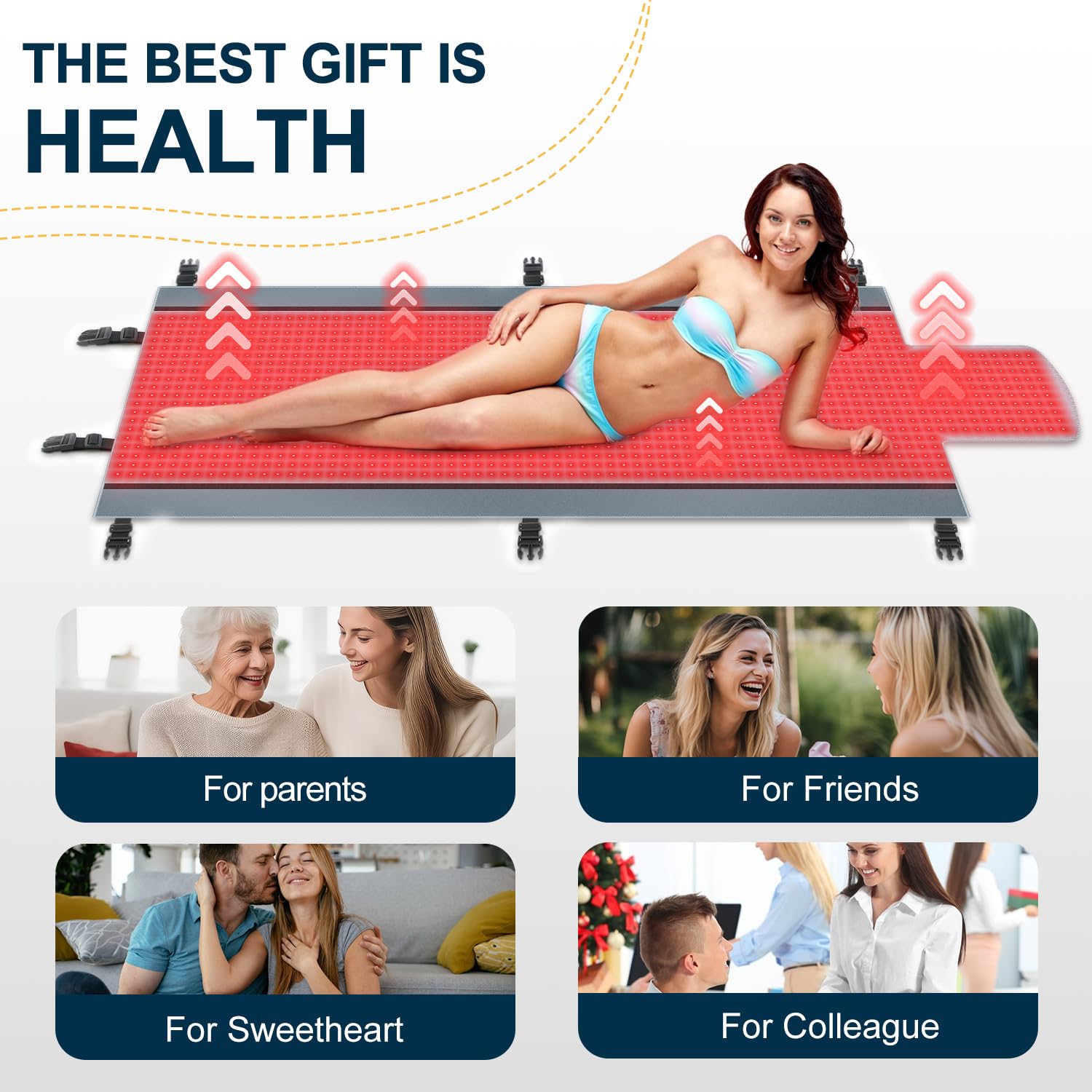 Red Light Therapy for Body - Full Body Red Light Therapy Mat, 71.0x33.33in, 2570Pcs KaoudtBuy Supplements Australia