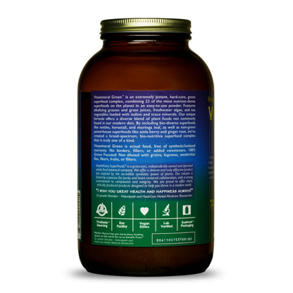 HEALTHFORCE SUPERFOODS Vitamineral Green - Mineral Supplement for Immune & Thyroid Support - Green Powder Supplement with Ingredients from The Land - Gluten-Free & Vegan - 500 Grams HEALTHFORCE SUPERFOODSBuy Supplements Australia