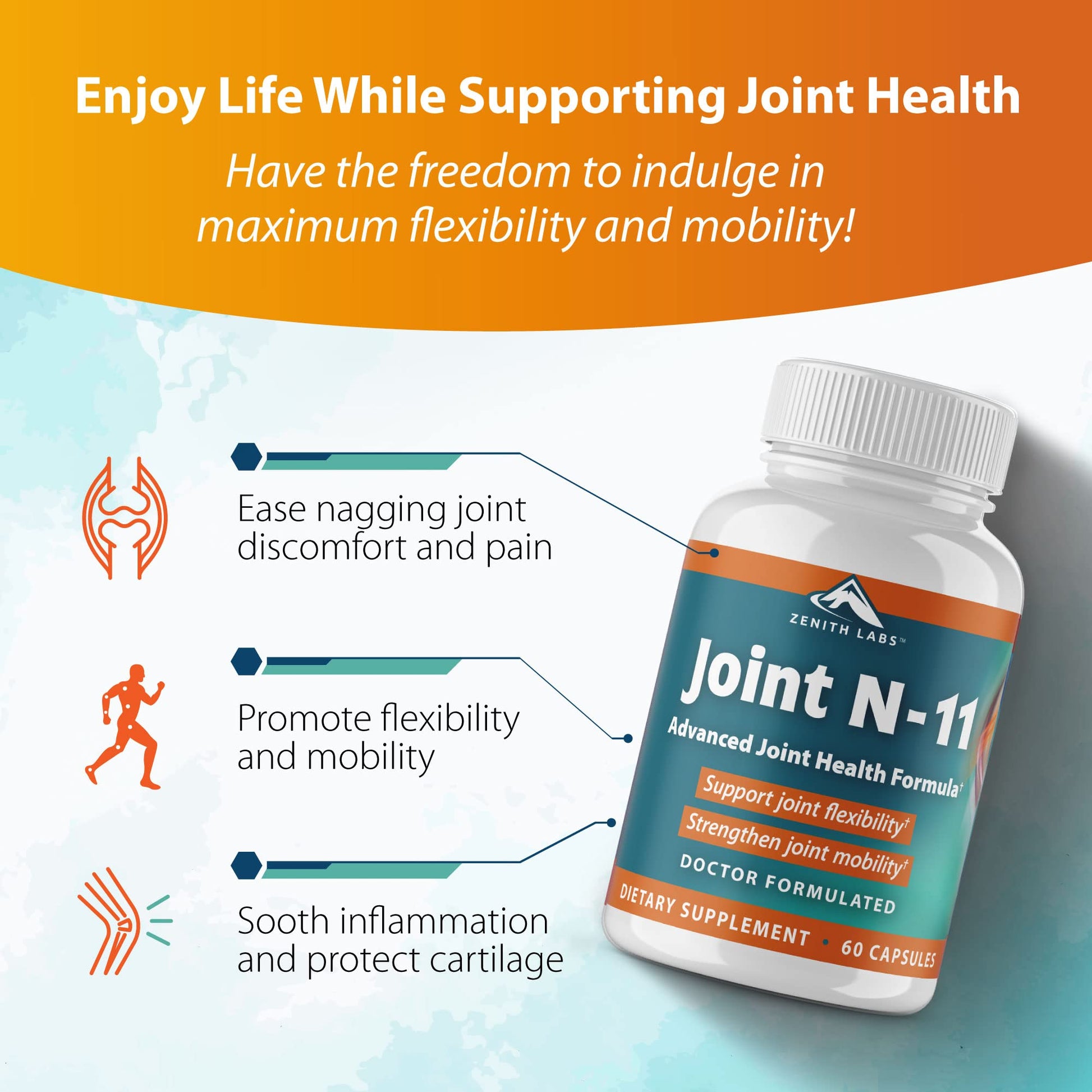 Zenith Labs Joint N-11 Joint Health Supplement Zenith LabsBuy Supplements Australia