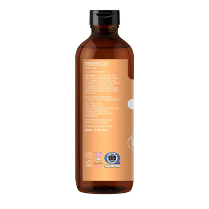 Cliganic Organic Apricot Oil, 100% Pure (8oz) - For Skin, Hair & Face | Natural Cold Pressed Unrefined CliganicBuy Supplements Australia