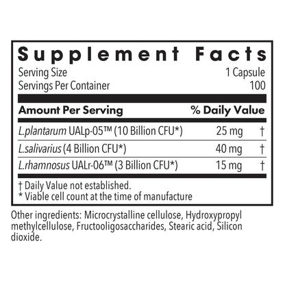 Allergy Research Group Lactobacillus Supplement - Probiotics for Men & Women, Digestive Health, Gut Health, Vegetarian Capsules - 100 Count Allergy Research GroupBuy Supplements Australia