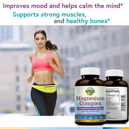Terranics Magnesium Complex, Total 240 Capsules, Max Absorption, Glycinate, Citrate TerranicsBuy Supplements Australia