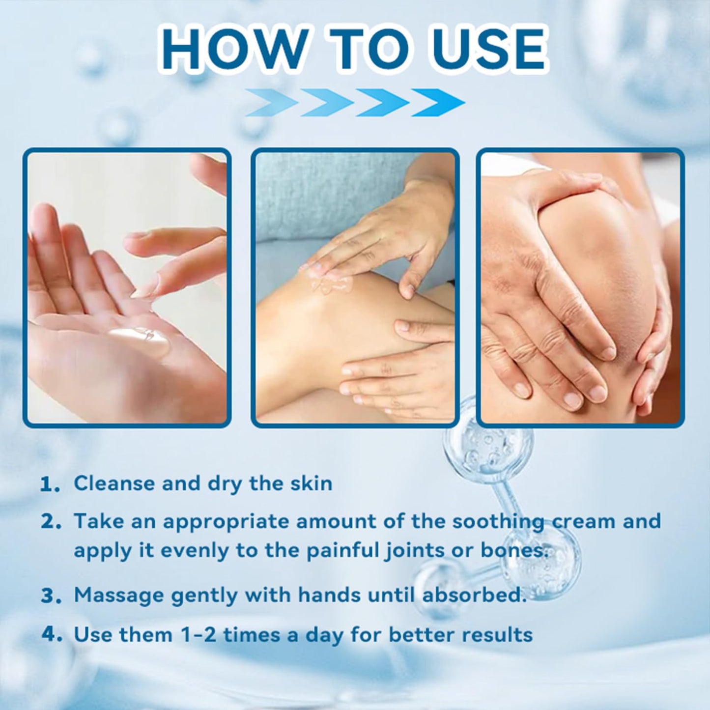 Luhaka ArthroHeal Hyaluronic Acid Joint R-epair Cream,ArthroHeal Joint Cream,Quickly relieve joint discomfort, Quickly relieve joint discomfort, suitable for joint activities throughout the body (1) LuhakaBuy Supplements Australia