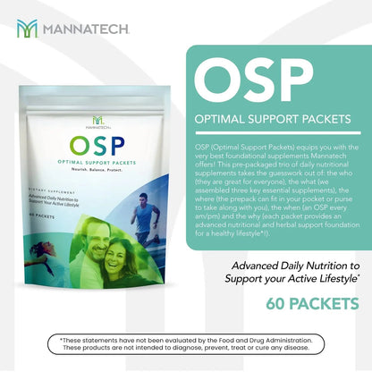 Mannatech More Than Just a Multivitamin, Optimal Support Packets Amazing Self-Care Benefits of OSP Daily Vitamins MannatechBuy Supplements Australia