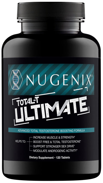 Nugenix Total-T Ultimate Testosterone Booster for Men & Nugenix Nitric Oxide Booster