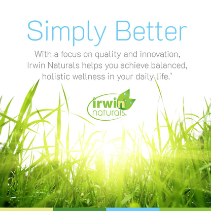 Irwin Naturals Men's Living Green Liquid-Gel Multi - 70 Essential Nutrients, Full-Spectrum Vitamin Supplements for Men, Wholefood Blend - Promotes Brain & Adrenal Support - 120 Liquid Soft-Gels Irwin NaturalsBuy Supplements Australia