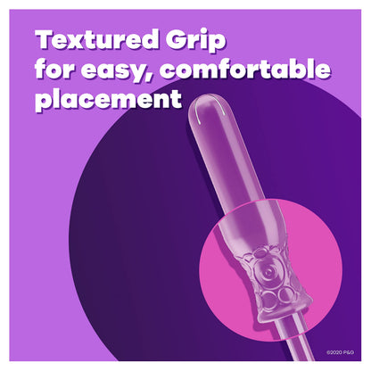 Tampax Radiant Tampons Super Absorbency with BPA-Free Plastic Applicator and LeakGuard Braid TampaxBuy Supplements Australia