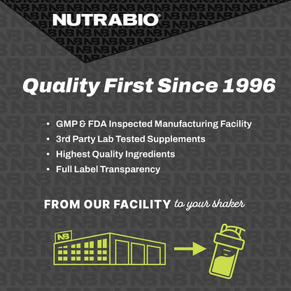 NutraBio Classic Whey Protein Powder - No Fillers, Artificial Colors, Preservatives NutraBioBuy Supplements Australia