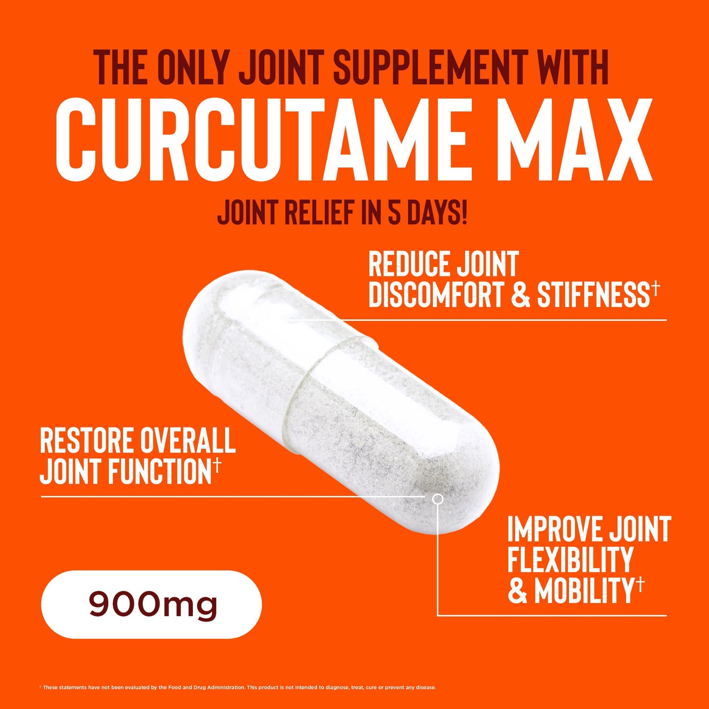 Relaxium Flexium Joint Support Supplement, Drug-Free, with CurcuTame Blend, Turmeric Supplement Formulated to Support Comfort and Mobility, 60 Capsules RelaxiumBuy Supplements Australia