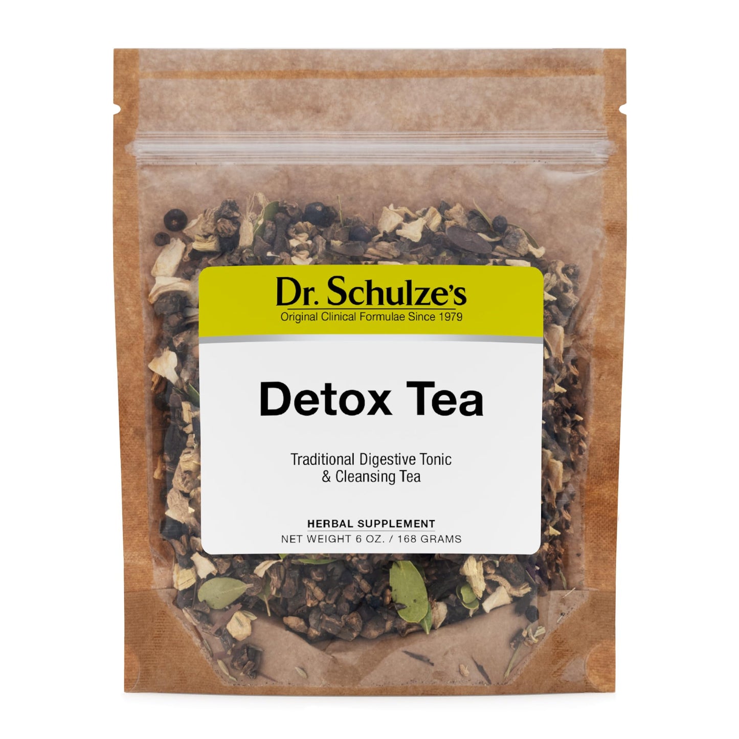 Dr. Schulze’s | Detox Tea | All Purpose Herbal Tonic | Powerful Digestive Stimulant | Dietary Supplement | Ultimate Liver Cleanse | Helps Eliminate Gas & Indigestion | Release Toxins | 6 Oz. Pack Dr. Schulze'sBuy Supplements Australia