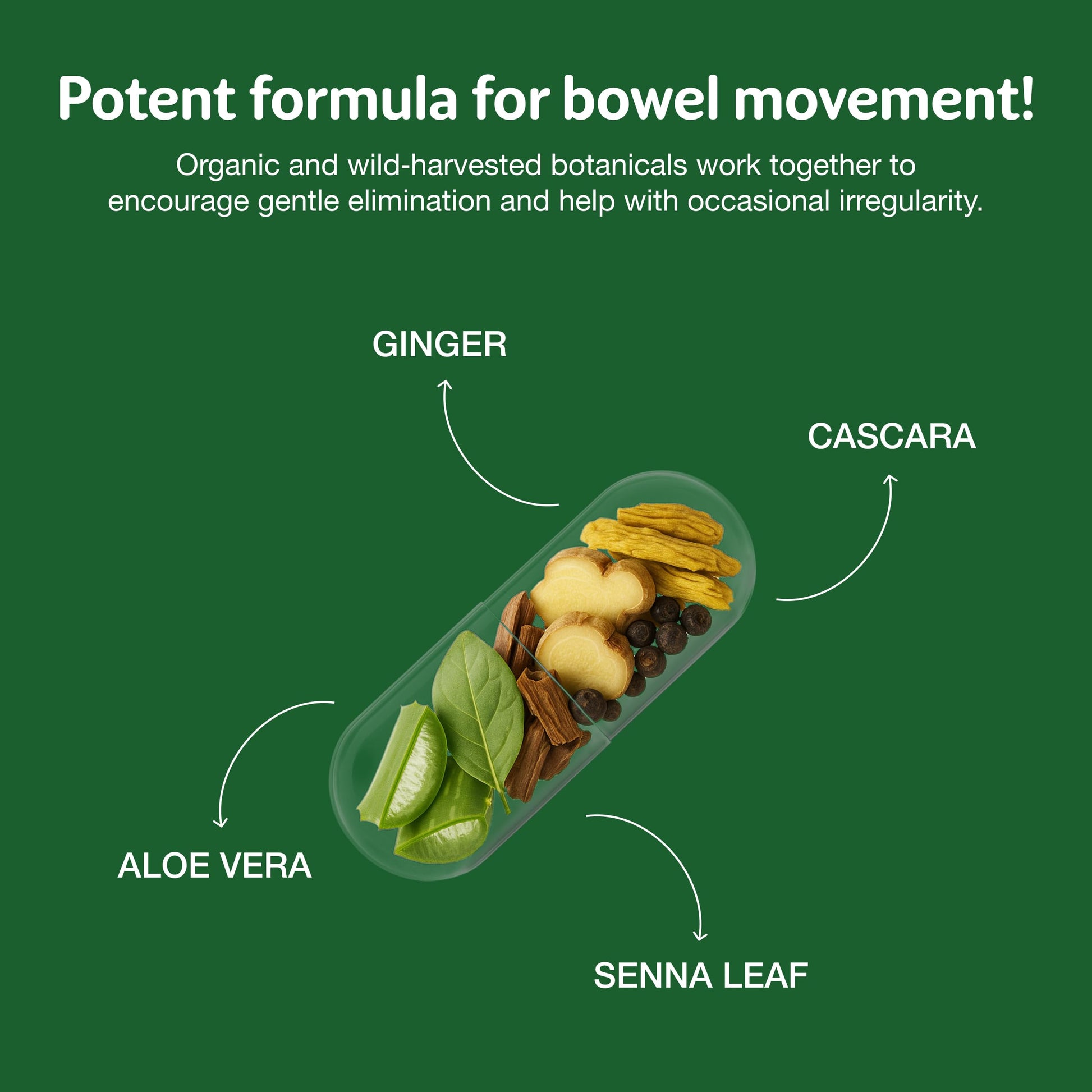 Simply Herbs Easy Go Bowel Mover - Adult Cleansing Supplement for Colon Health Support - Bowel Movement Aid - Stool Softener - Daily-Use Laxative - Plant-Based Ingredients - Vegan - 50 Count Dr. Schulze'sBuy Supplements Australia