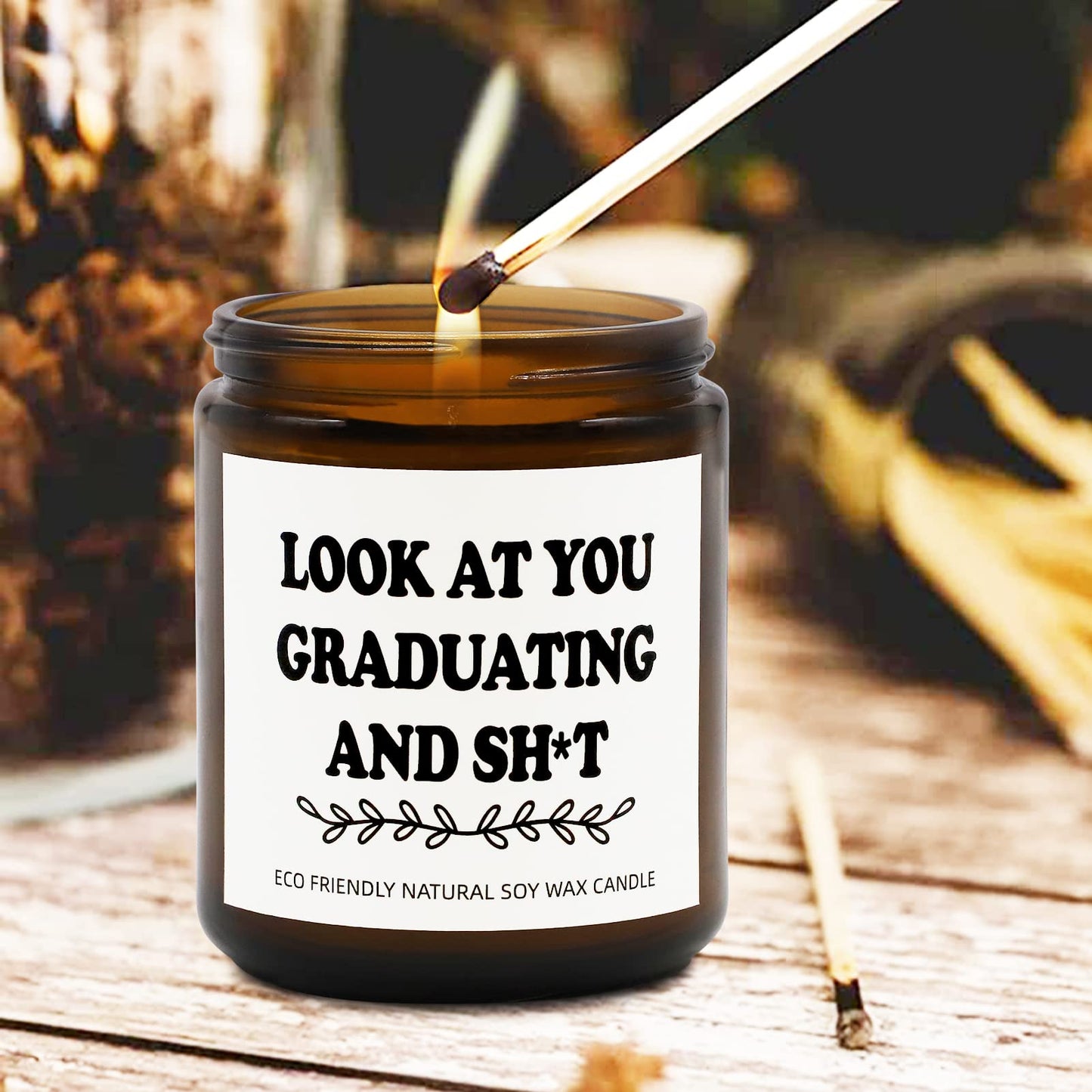 Joyseller Funny Graduation Gift for Her/Him, Look at You Graduation Candles for Party Decorations JoysellerBuy Supplements Australia