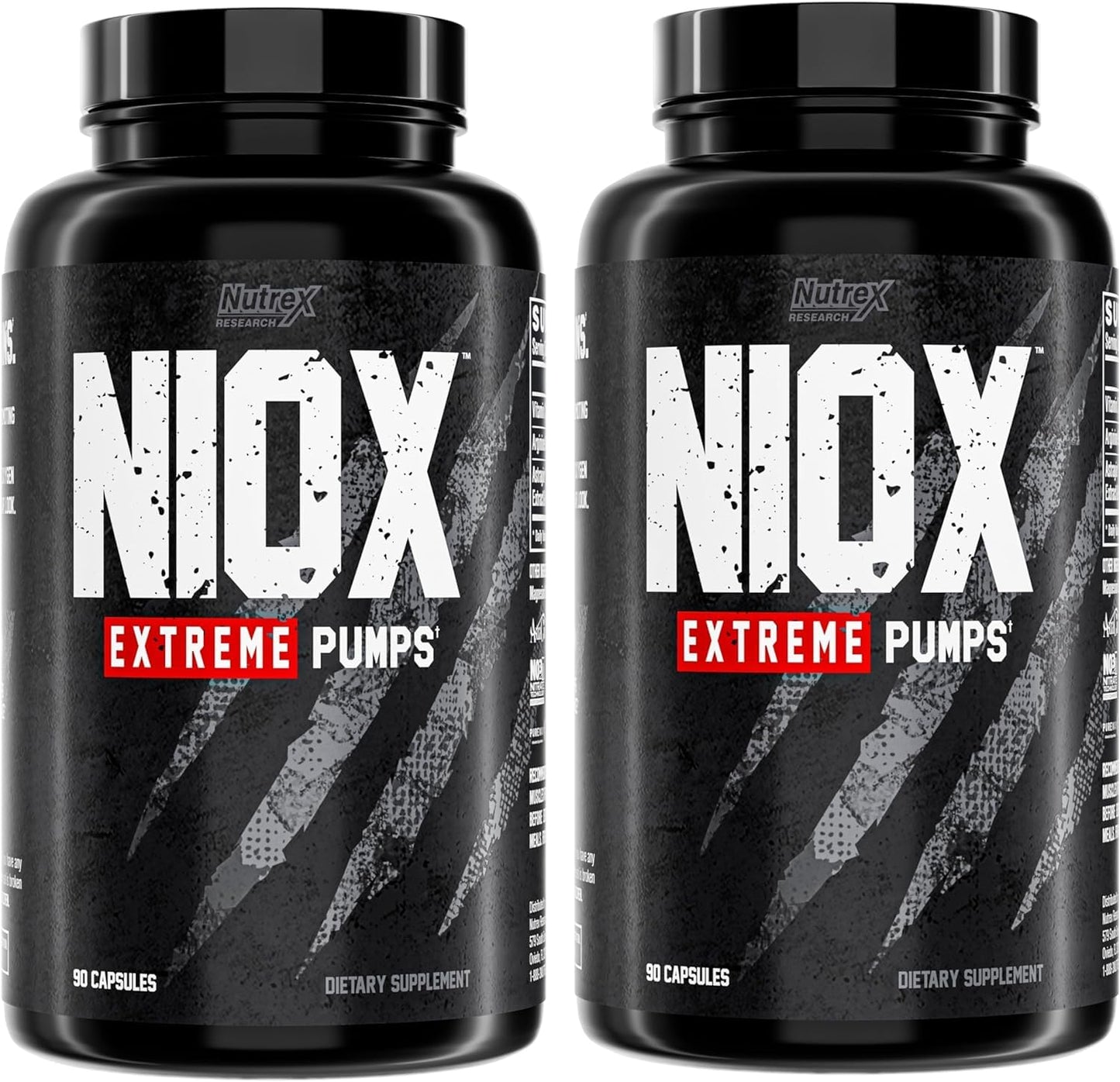 Nutrex Research NIOX Extreme Pumps - 180-Count Pre-Workout Pump Supplement