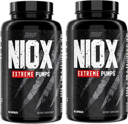 Nutrex Research NIOX Extreme Pumps - 180-Count Pre-Workout Pump Supplement