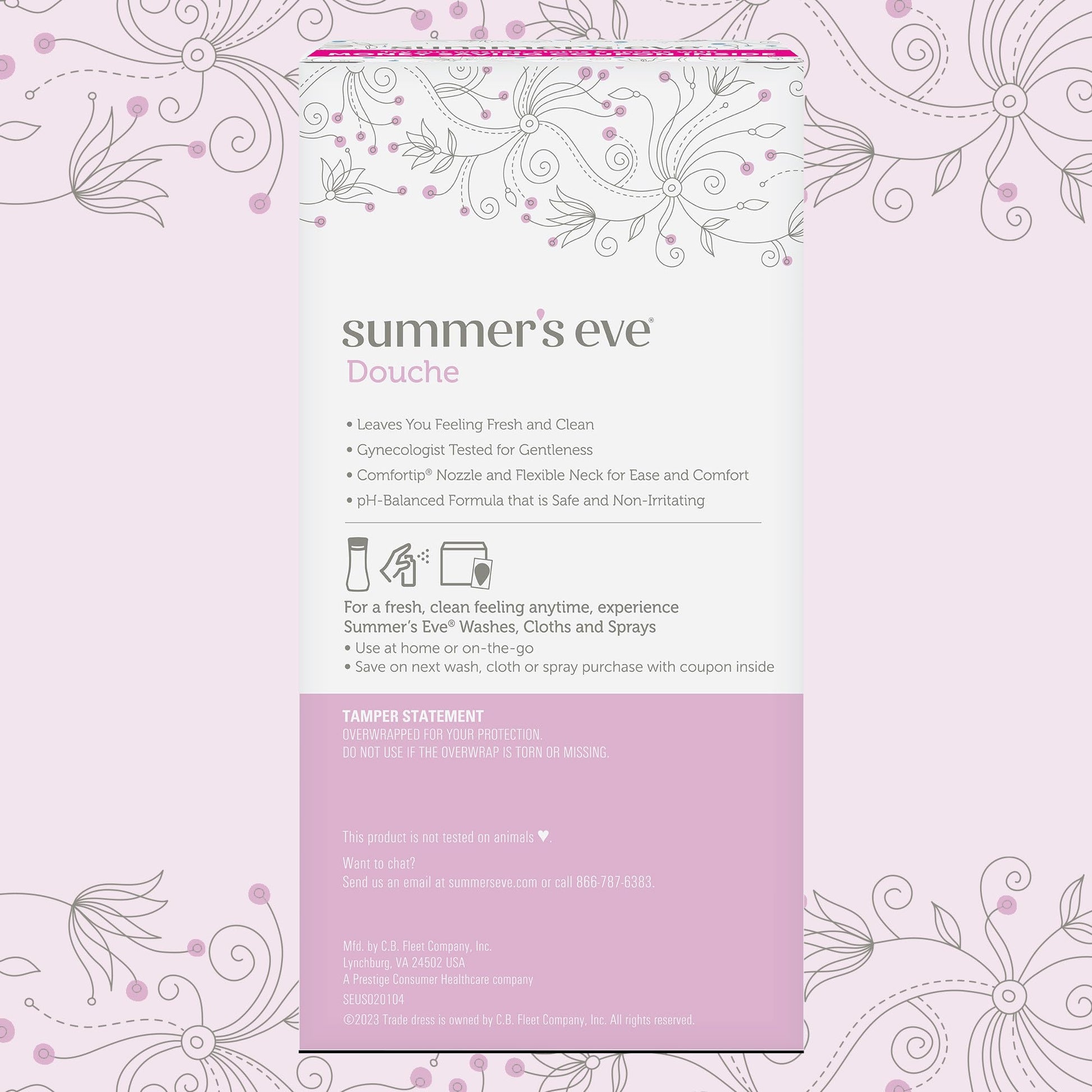 Summer's Eve Douche, Vaginal Douche for Women, Island Splash, 4 Units, 4.5 Oz Each, 1 Pack Summer's EveBuy Supplements Australia