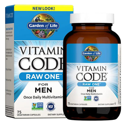 Garden of Life Vitamin Code Women's and Men's Multivitamins Bundle, 120+75 Capsules Garden of LifeBuy Supplements Australia