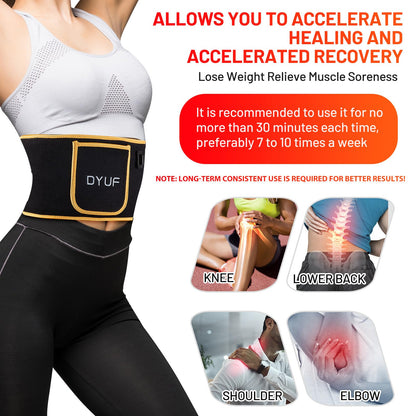 Red Light Therapy Belt DYUF Infrared Light Therapy : Muscle Recovery, Pain Relief, and Healing Device DYUFBuy Supplements Australia