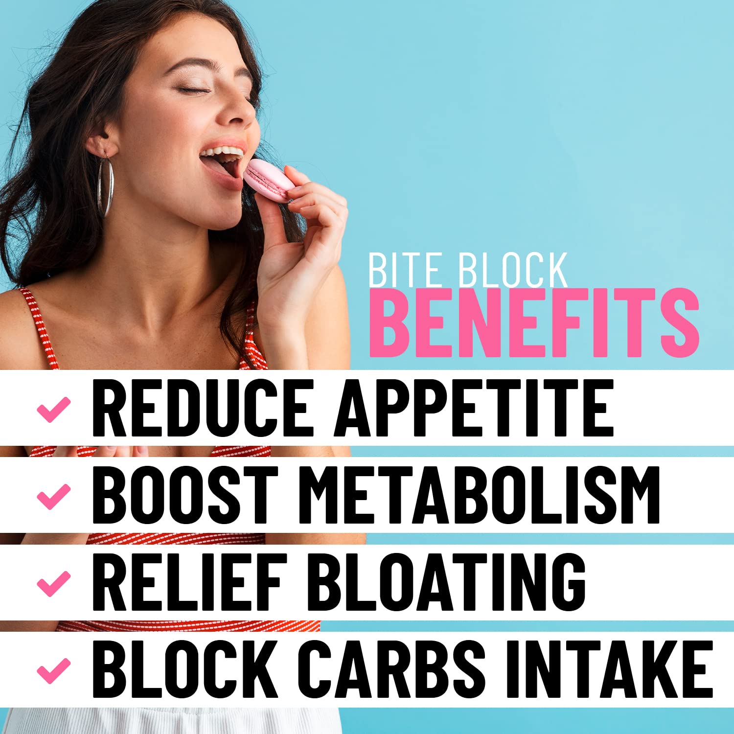 Appetite Suppressant for Women - Weight Loss Pills for Bloating Relief & Carb Blocker Helix HealBuy Supplements Australia