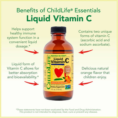 CHILDLIFE ESSENTIALS Immune Support 3-Pack - Liquid Vitamin C, First Defense, and Echinacea - Immune Boosting Supplements CHILDLIFE ESSENTIALSBuy Supplements Australia