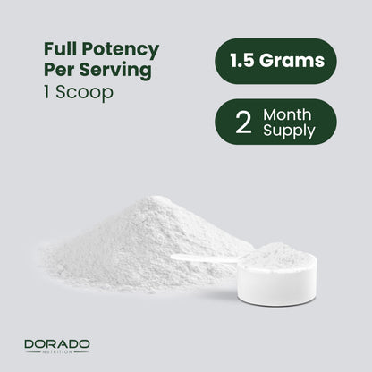 Colostrum Supplement Powder 90g (60 Servings of 1.5g Pure Bovine Colostrum Std. to Contain 20% IgG Immunoglobulins) Grass Fed Powder - No Fillers, Third Party Tested, Unflavored & Non-GMO DORADO NUTRITIONBuy Supplements Australia