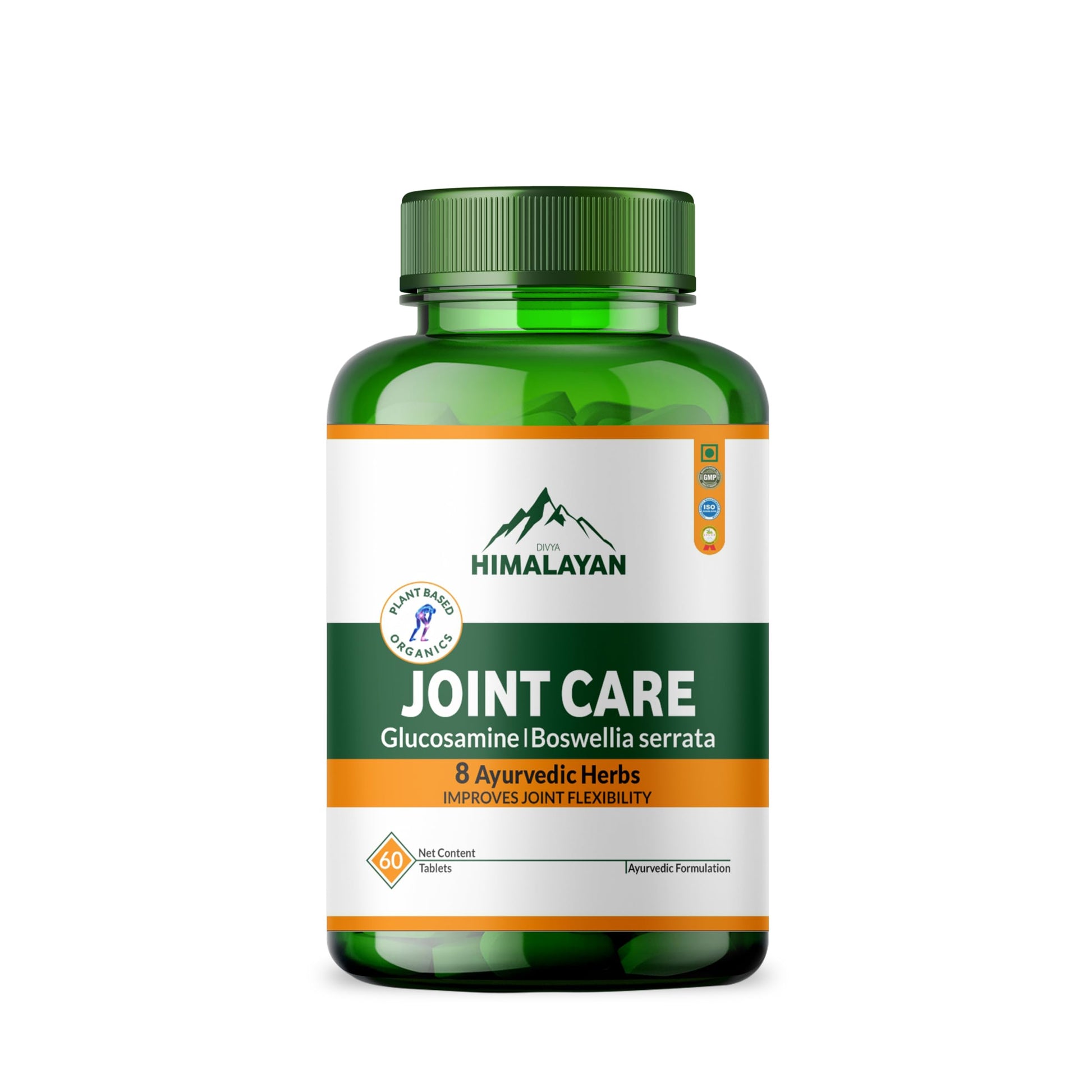 Divya Himalayan Plant-Based Joint Care Supplement, 60 Tablets, Improves Joint Flexibility, Strengthen Muscles | Supports Mobility for Men Women Old Age - 60 Joint Support Tablet Divya HimalayanBuy Supplements Australia