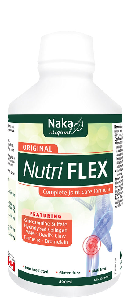 Naka Nutri-Flex Joint Support Supplement. Highly Absorbable Liquid Vitamins Formula for Joint Care, 500 Milliliters NAKABuy Supplements Australia