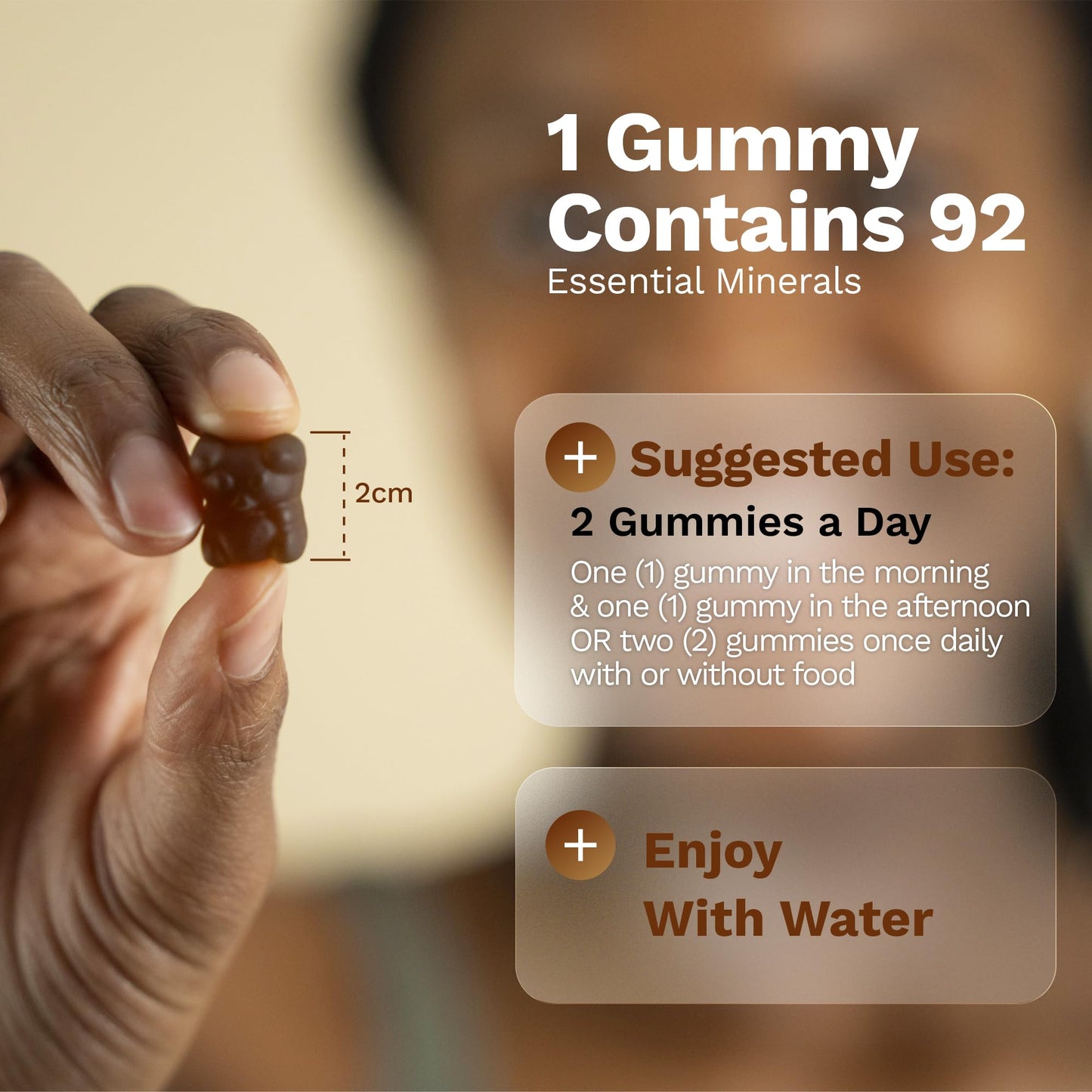 Black Girl Vitamins - Irish Sea Moss Gummies - SeaMoss + Bladderwrack & Burdock - 92 Minerals for Thyroid, Metabolism, and Immunity - Vegan